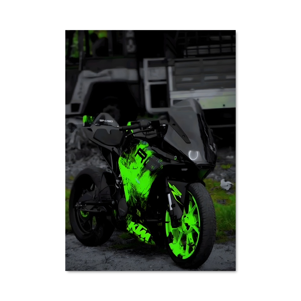 Poster Rc 125 Éblouissant